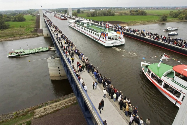 Magdeburg Su Köprüsü, Almanya