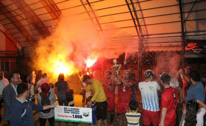 Ağrı’da Öğretmenler arası futbol turnuvası