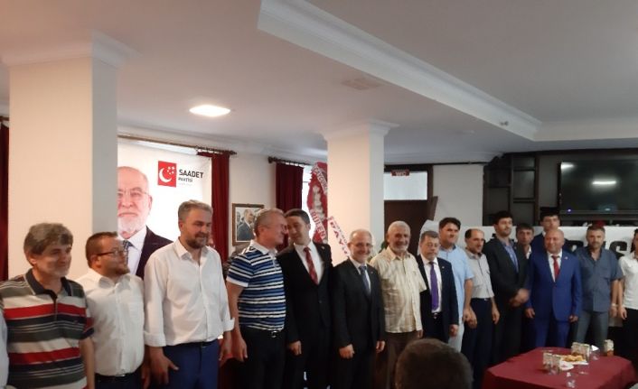 Çaycuma Saadet Partisi 6.Olağan kongresi yapıldı