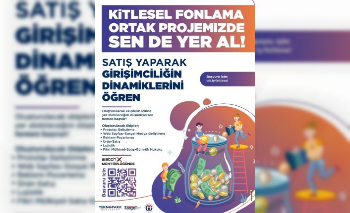 Girişimcilik kitlesel fonlamayla öğretilecek