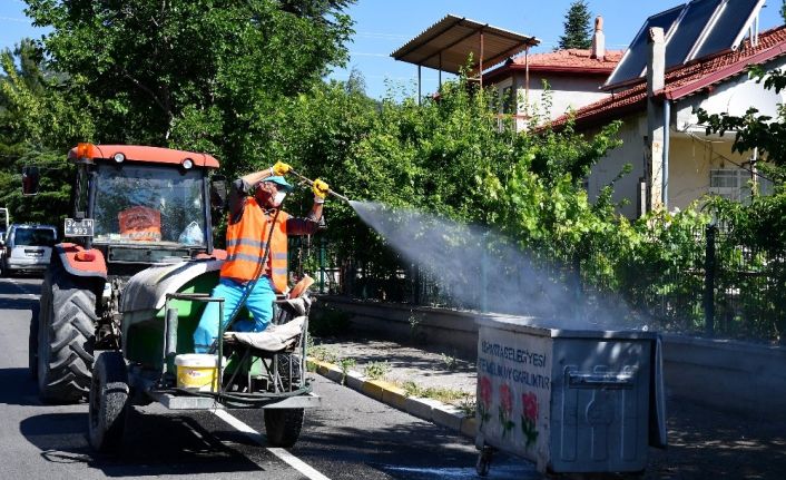 Isparta Belediyesi’nden yaz temizliği