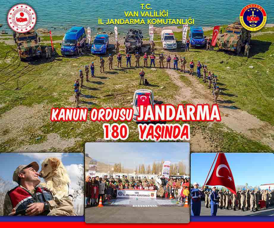 Jandarma Teşkilatının 180. kuruluş yıldönümü