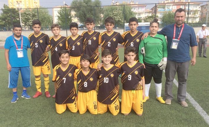 Kayseri U-13 Ligi yarı final müsabakası