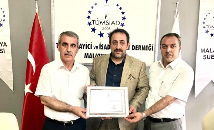 Kızılay’dan TÜMSİAD’a teşekkür