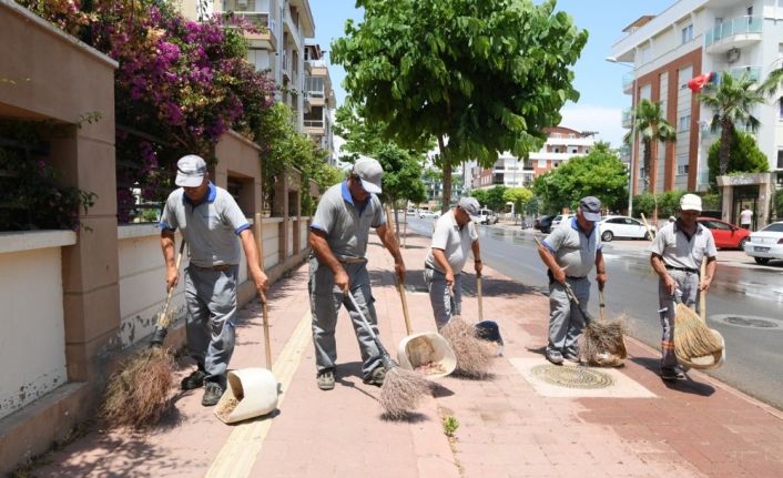 Konyaaltı Belediyesi’nden temizlik seferberliği