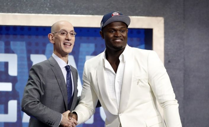 NBA Draftı’nda Pelicans, ilk sıradan Zion Williamson’ı seçti