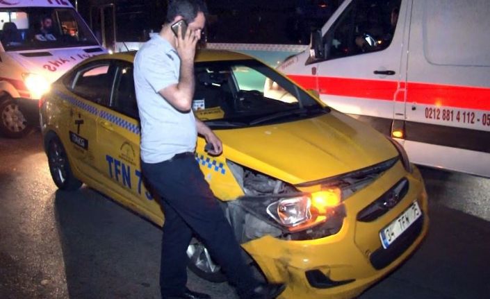 Şişli’de motosiklet kazası: 2 yaralı