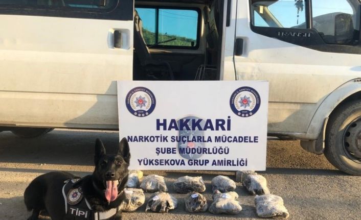 Yüksekova’da 23 kilo uyuşturucu ele geçirildi