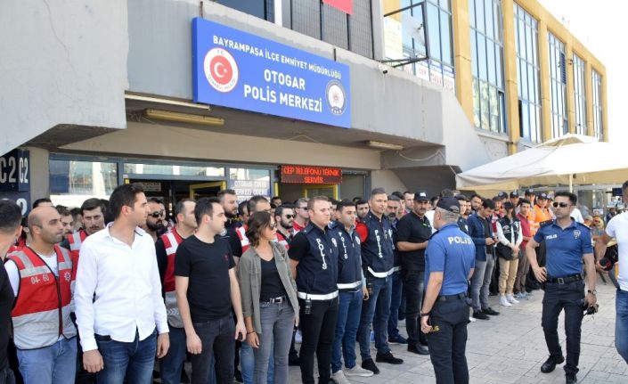 15 Temmuz Demokrasi Otogarında asayiş uygulaması