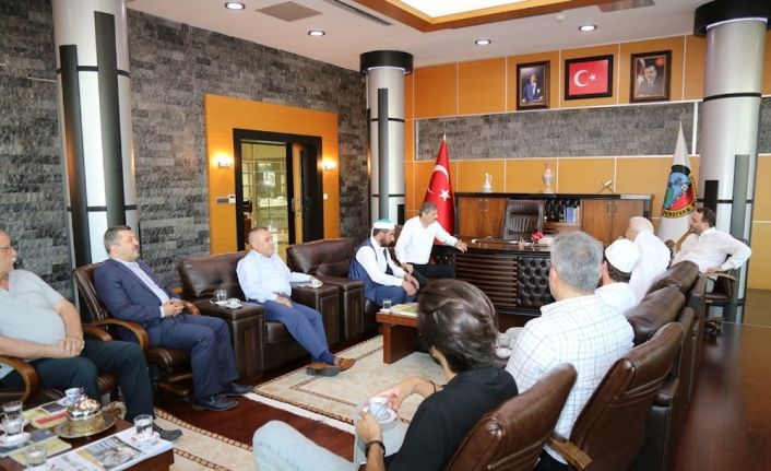 Abdülhamit Han’ın torunundan Başkan Alemdar’a ziyaret