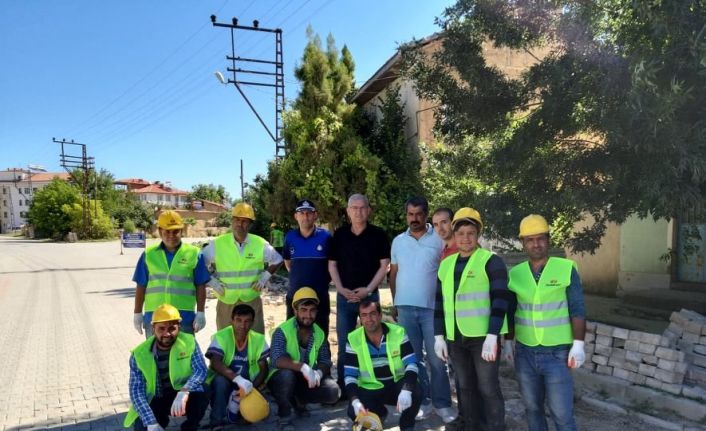 Başmakçı’da elektrik hatları yer altına alınıyor