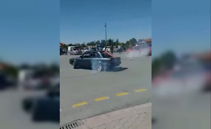 Bu da düğün konvoyu drifti