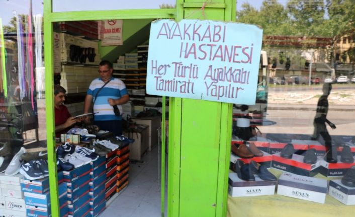 Burası da ayakkabı hastanesi