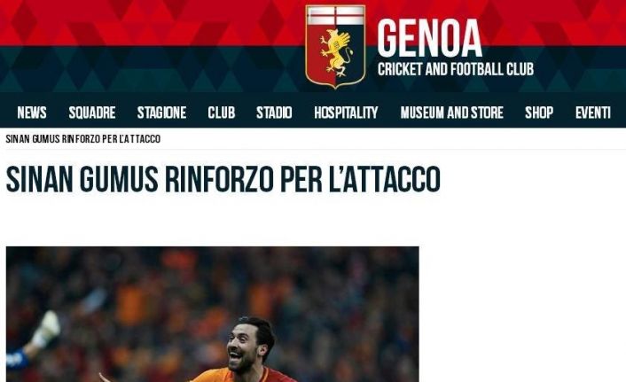 Genoa, Sinan Gümüş’ü transfer etti