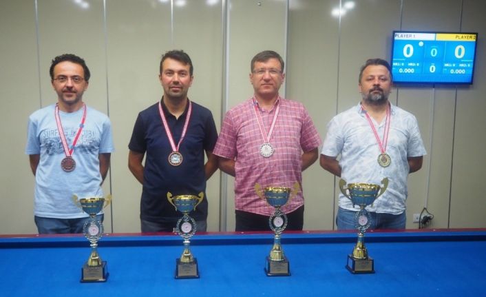 Handikaplı Erciyes 3 Bant Bilardo Turnuvası Tamamlandı