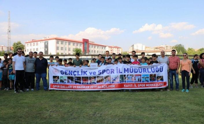 Siirt’te yaz spor okulları açıldı