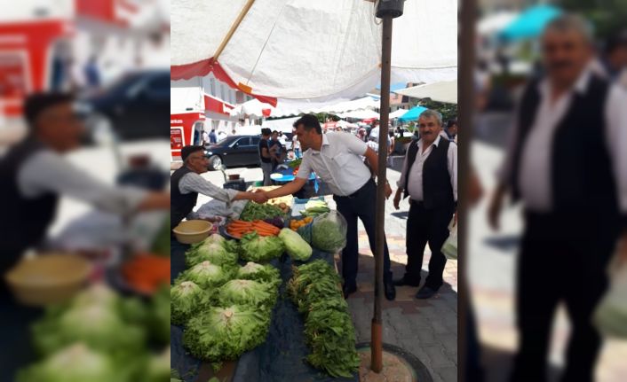 Başkan Gökhan Gürel: Üreten çiftçimiz halinden memnun