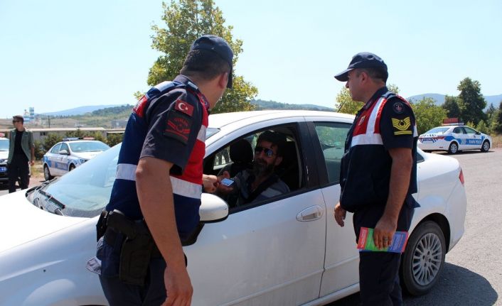 Bayram trafiğine, "Drone"lu kontrol