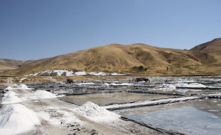 Bölgenin tuz ihtiyacı Malazgirt’ten