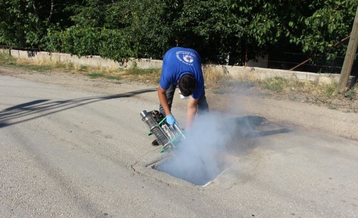 Büyükşehirin haşere mücadelesi sürdürdü