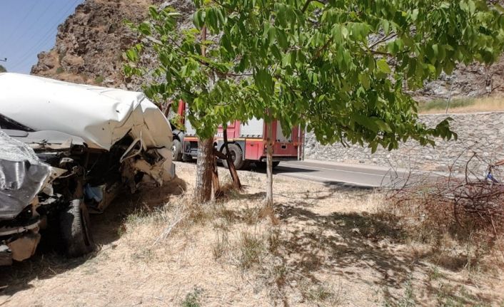 Çatak’ta trafik kazası; 1 yaralı