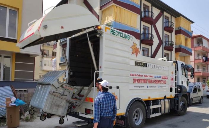 Ereğli Belediyesinden bayram sonrası temizlik hamlesi