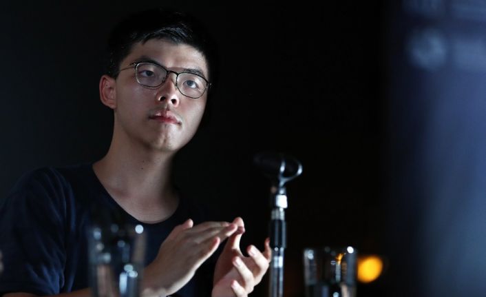 Hong Kong eylemcilerinin lideri gözaltında