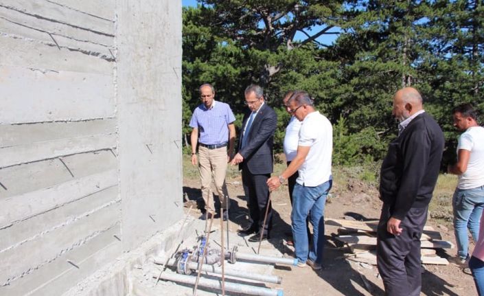 Kaymakam Pişkin, KÖYDES yatırımlarını inceledi