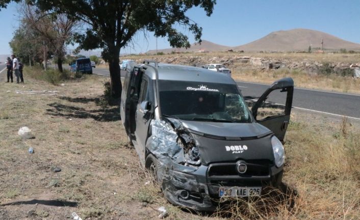 Kayseri’de trafik kazası: 7 yaralı