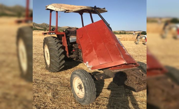 Kontrolden çıkan traktör takla attı: 6 ağır yaralı