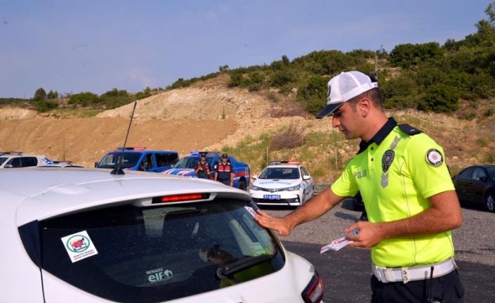 Kurban Bayramı dönüşü trafik denetimi