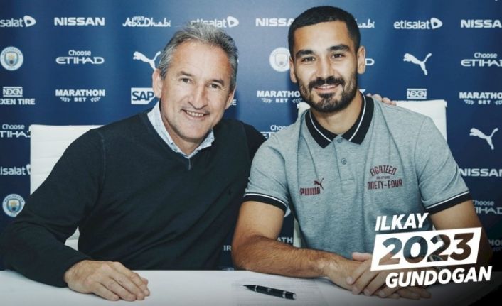 Manchester City, İlkay Gündoğan’ın sözleşmesini 4 yıl uzattı