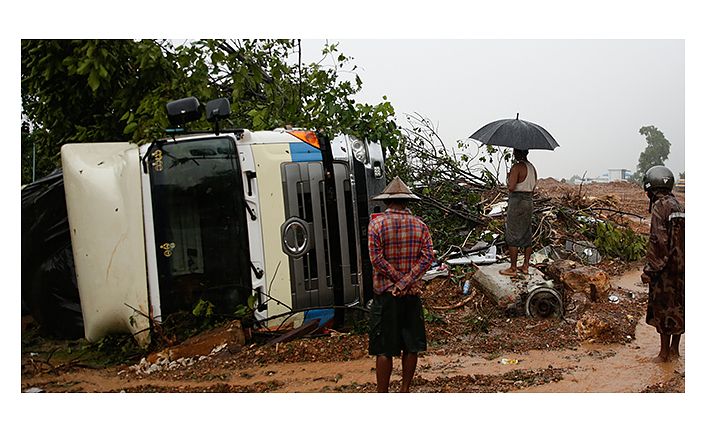 Myanmar'da toprak kayması: 29 ölü