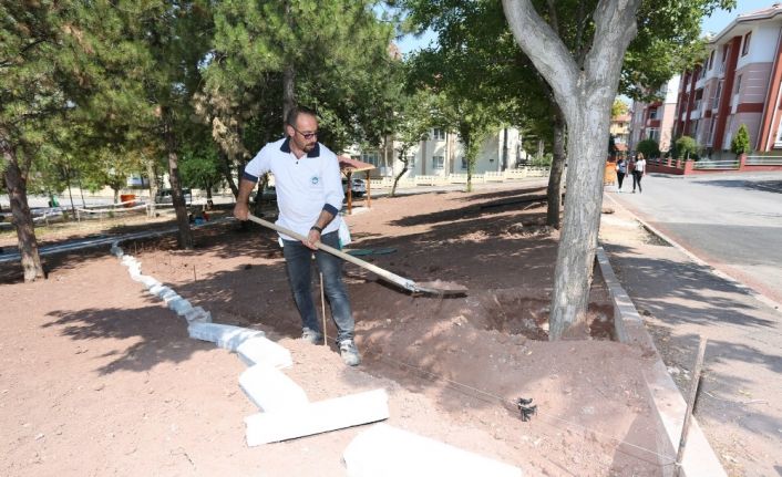 Odunpazarı Belediyesi’nden park, yeşil alan ve ağaçlandırma çalışmaları