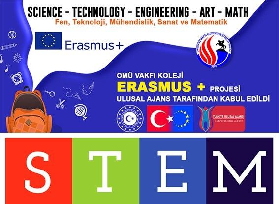 OMÜ Vakfı Koleji’nin STEM Projesi Ulusal Ajans tarafından kabul edildi