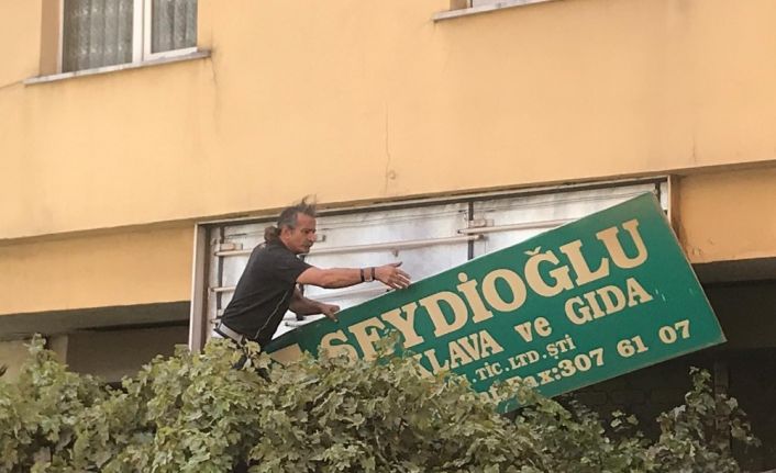 Seydioğlu Baklavaları’nın tabelaları indirildi