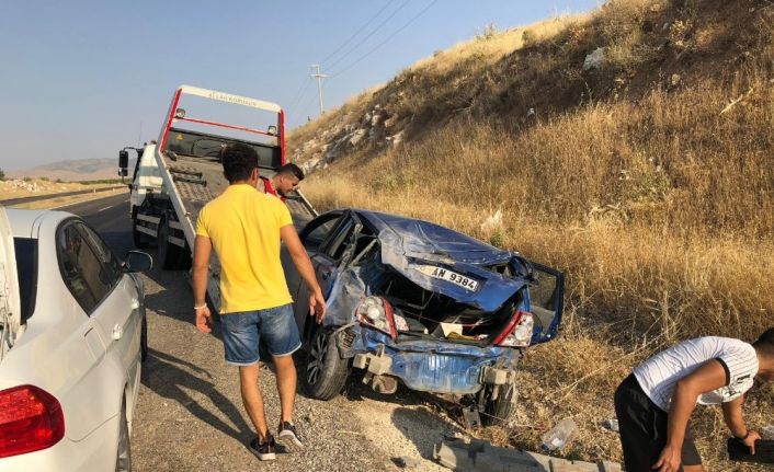 Siirt’te trafik kazası: 2 yaralı