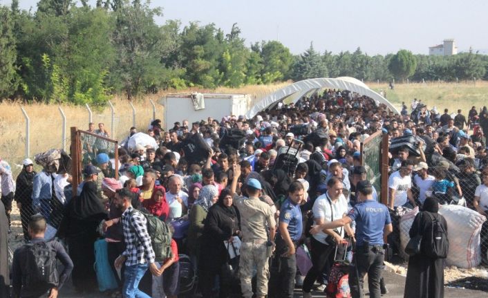 Ülkesine bayrama gidenlerin sayısı 18 bine ulaştı