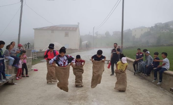 Yaylada spor zamanı