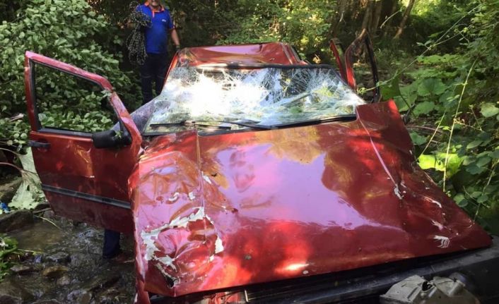 Zonguldak’ta trafik kazası: 1 yaralı