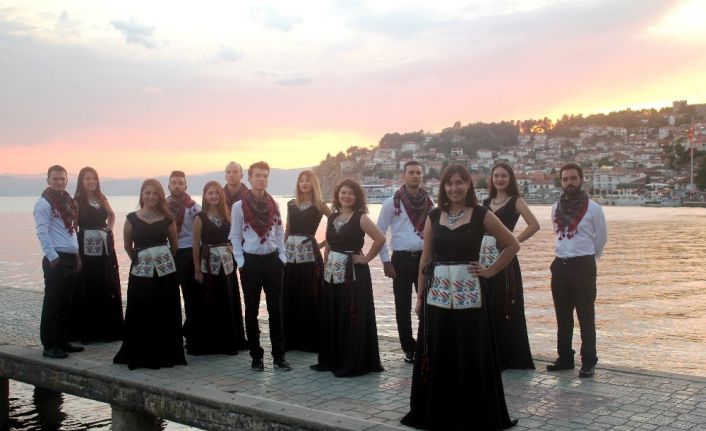 ADÜ Çoksesli Korosu, Makedonya’da Türkiye’yi temsil etti