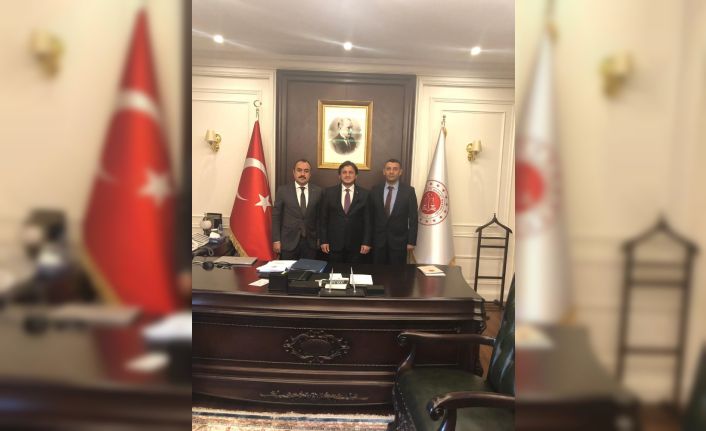 Ağrı Barosu’ndan Bakan Yardımcısı Birkan’a ziyaret