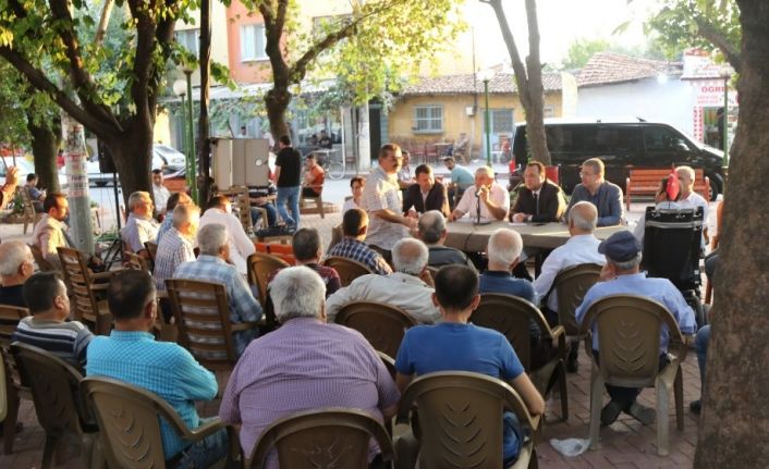 Başkan Dutlulu, Efendi Mahallesi sakinleriyle buluştu