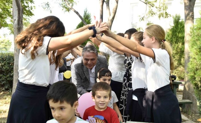 Başkan Uysal sorumluluk projesinin ilk dersine katıldı