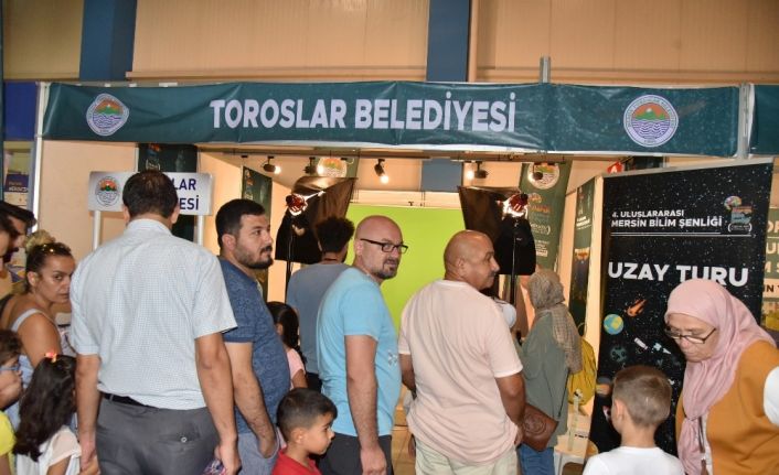 Bilim şenliğinde uzay turu