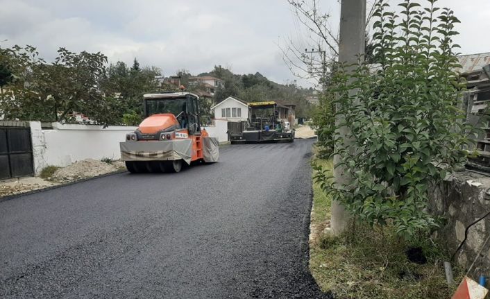 Boğaziçi’nde asfalt çalışmaları hızlandı