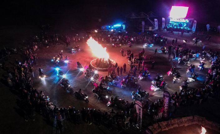 Erciyes motosiklet tutkunlarına dolu dolu bir festival yaşattı