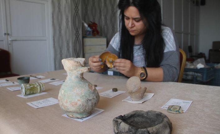 Harput Kalesi’nde 4 bin 800 obje gün yüzüne çıkartıldı