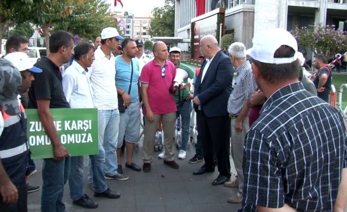 İBB önündeki eylem 14’üncü gününde