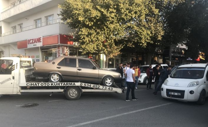 Iğdır’da maddi hasarlı trafik kazası